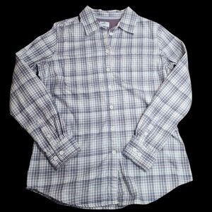 Ridgecut Flannel Plaid Button-Down Shirt for Women Size Small